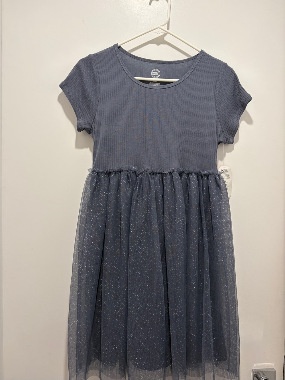 Sparkly grey dress
